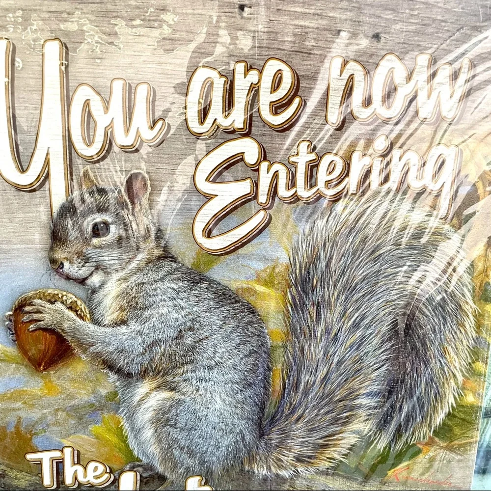NEW The Nut House Metal Sign